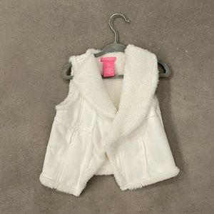 Isaac Mizrahi Shearling Vest - Size 2T